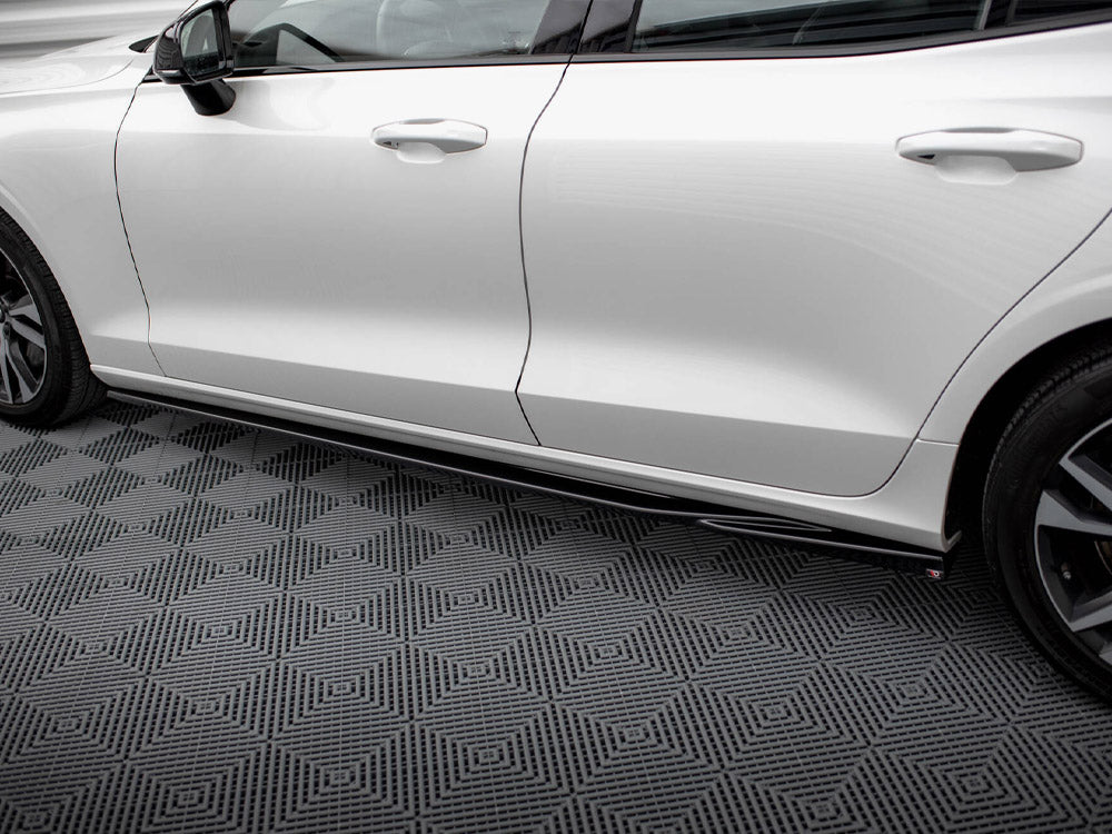 Side Skirts Diffusers V.1 compatible with Volvo S60 / V60 R-Design Mk3