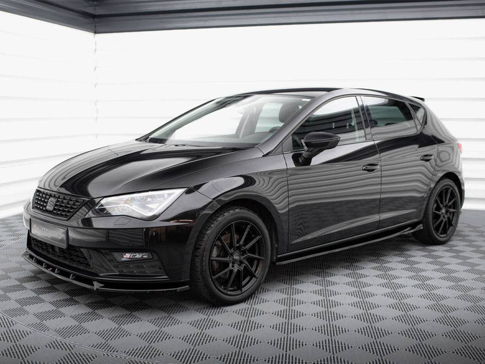 Side Skirts Diffusers V.4 compatible with SEAT Leon Cupra / FR Mk3 FL