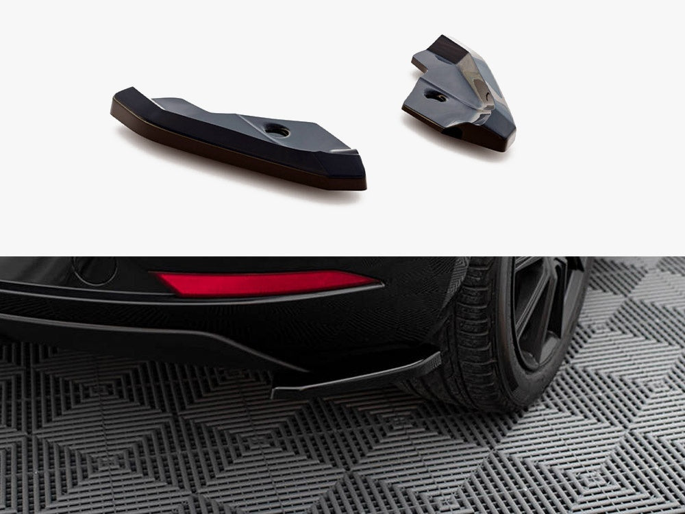 Rear Side Splitters V.1 compatible with SEAT Leon Hatchback Mk3 Facelift