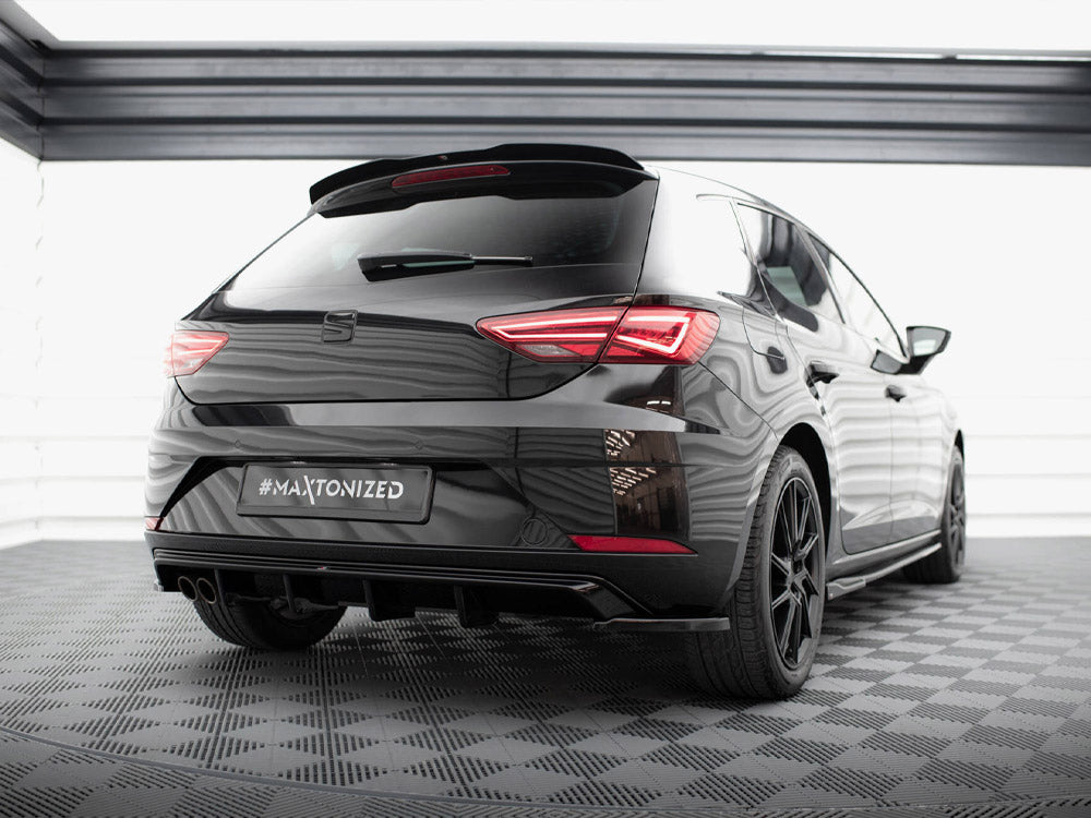Rear Side Splitters V.2 compatible with SEAT Leon Hatchback Mk3 Facelift