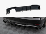 Rear Valance compatible with Audi A3 S Line Sportback 8V Facelift (Version with dual exhausts on one Side)