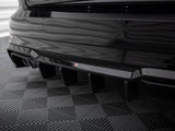Rear Valance compatible with Audi A3 S Line Sportback 8V Facelift (Version with dual exhausts on one Side)
