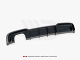 Rear Valance compatible with Audi A3 S Line Sportback 8V Facelift (Version with dual exhausts on one Side)