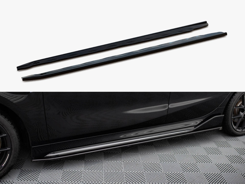 Side Skirts Diffusers compatible with BMW M135i M-Performance F40