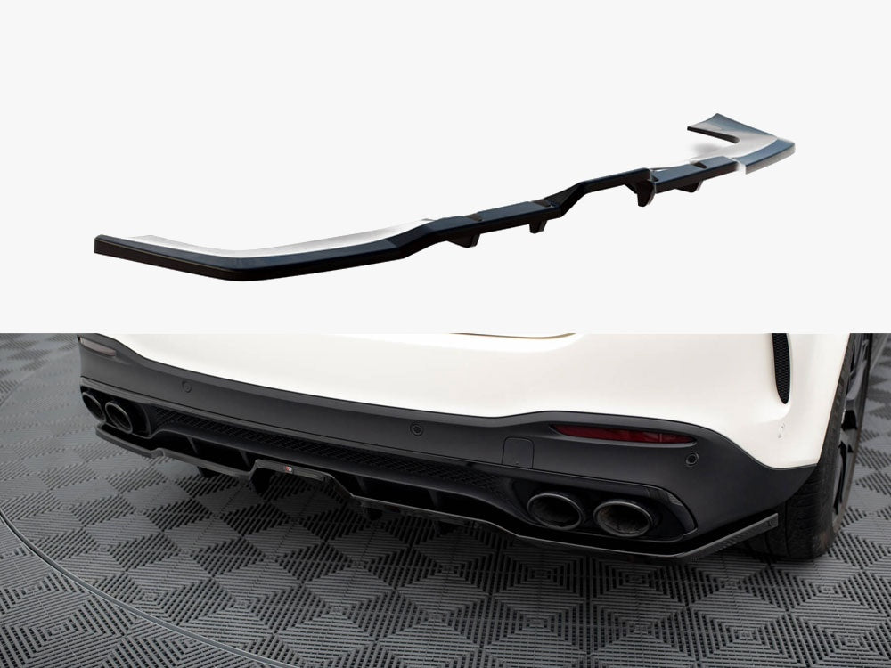Rear Splitter (Vertical Bars) compatible with Mercedes-AMG GLE 53 / 63 W167 / W167 Facelift