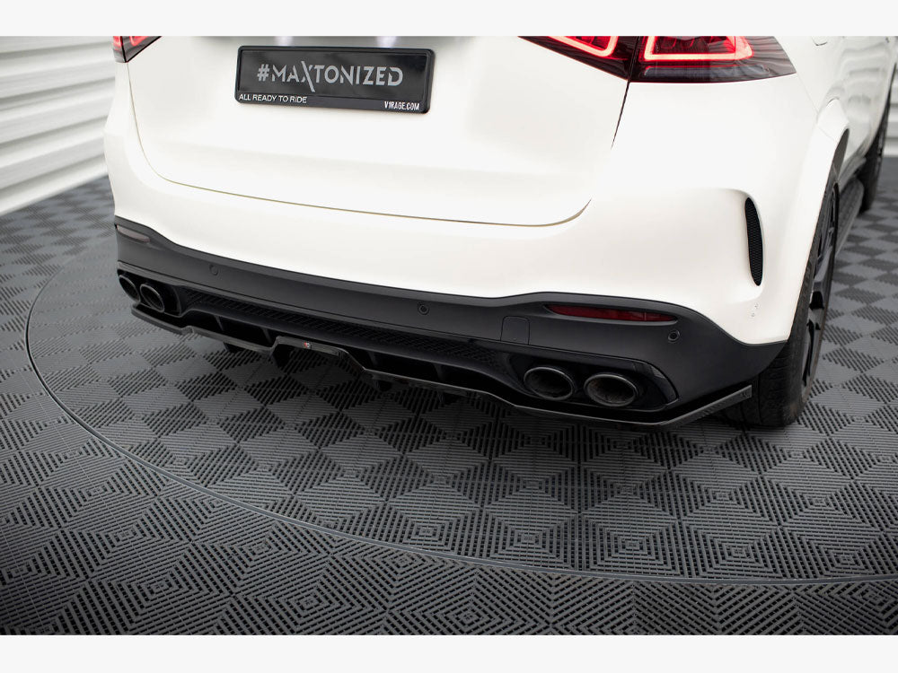 Rear Splitter (Vertical Bars) compatible with Mercedes-AMG GLE 53 / 63 W167 / W167 Facelift