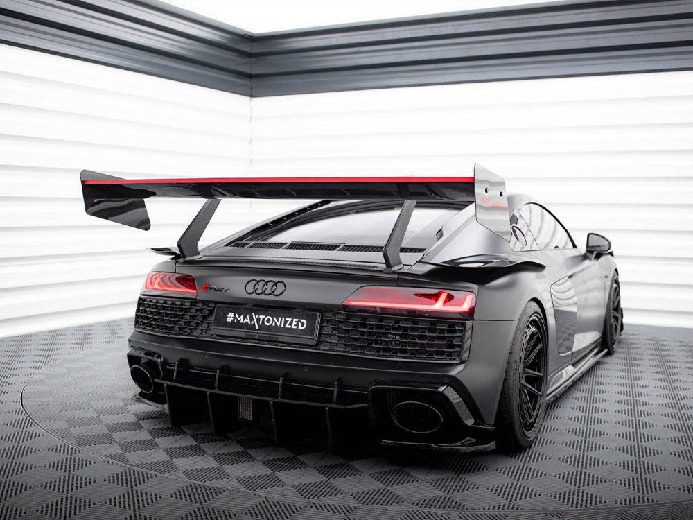 Carbon Spoiler + LED compatible with Audi R8 Mk2