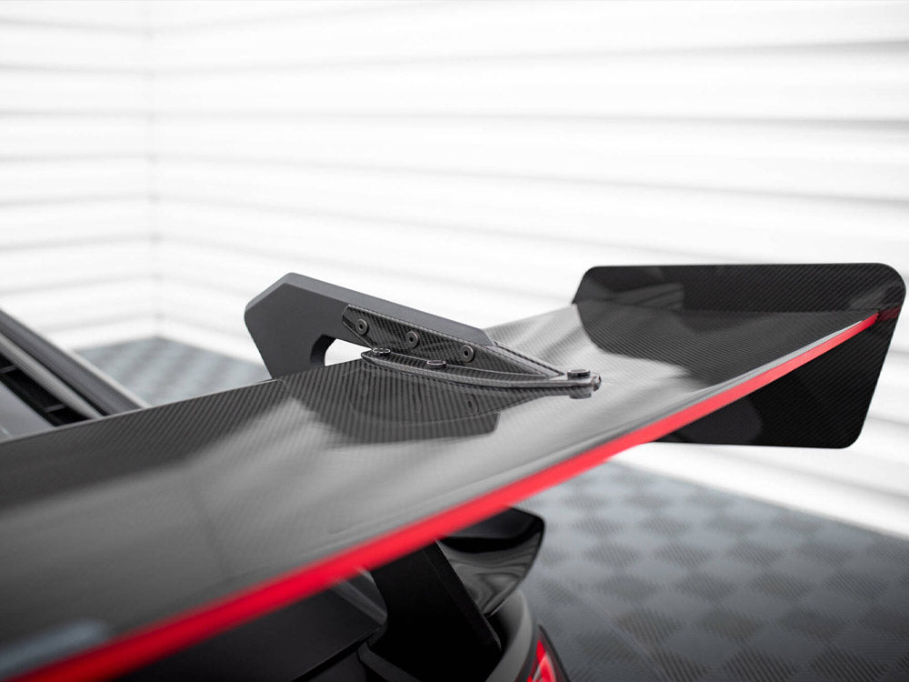Carbon Spoiler + LED compatible with Audi R8 Mk2
