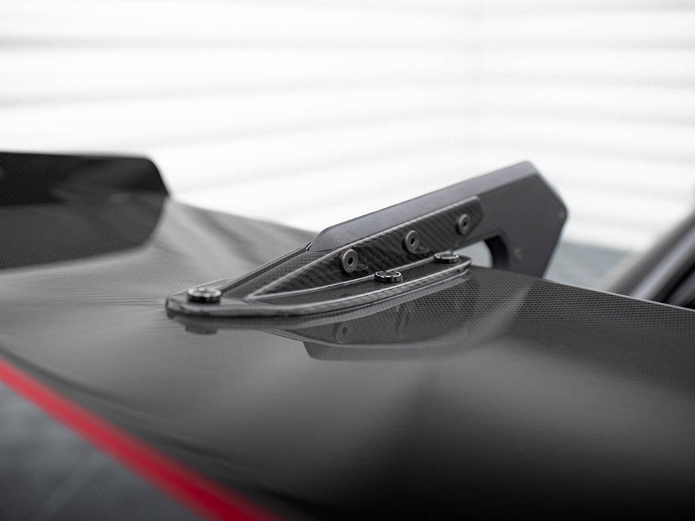 Carbon Spoiler + LED compatible with Audi R8 Mk2