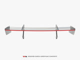 Carbon Spoiler + LED compatible with Audi R8 Mk2