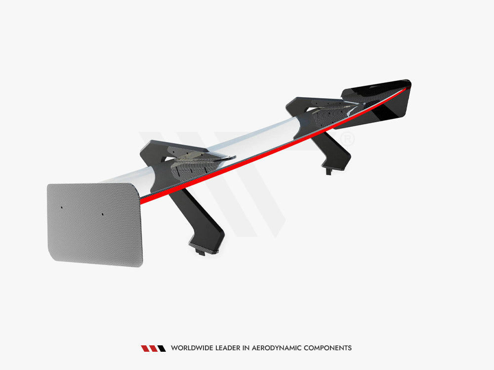 Carbon Spoiler + LED compatible with Audi R8 Mk2