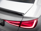 Spoiler CAP 3D compatible with Audi A3 / A3 S Line / S3 Sedan 8V