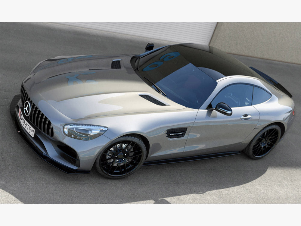 Front Splitter compatible with Mercedes-AMG GT S C190 Facelift