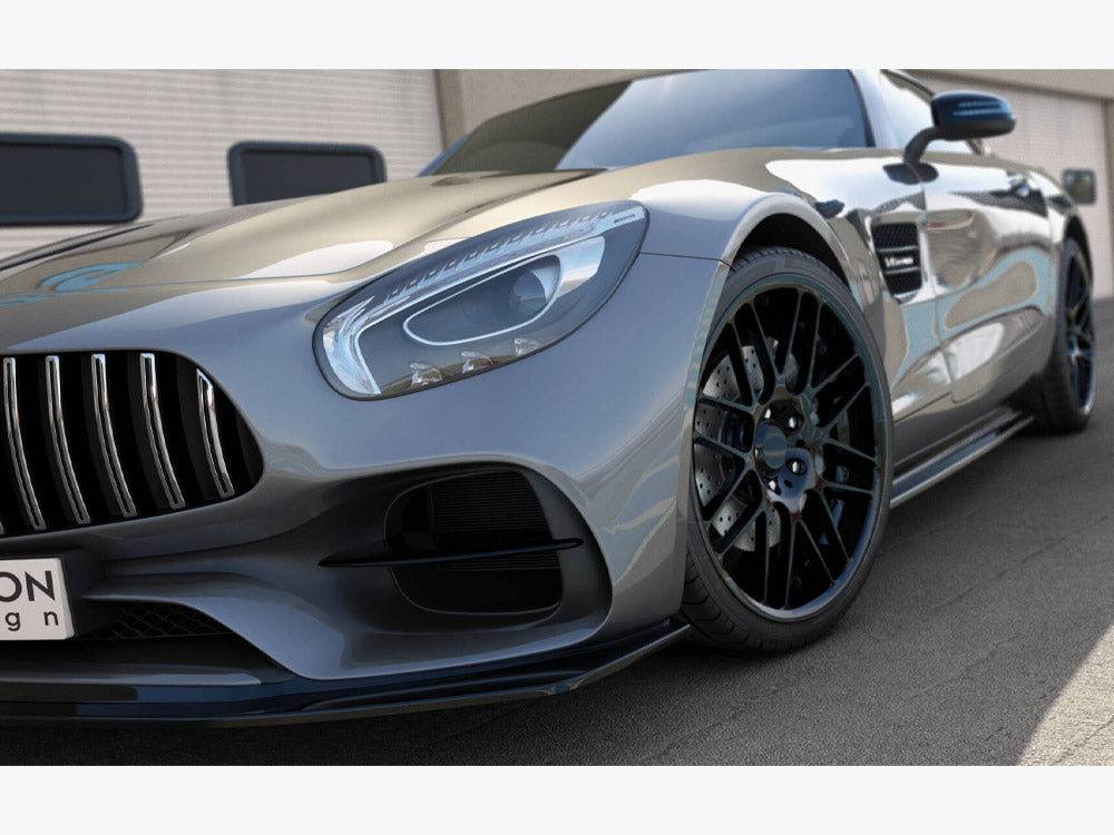 Front Splitter compatible with Mercedes-AMG GT S C190 Facelift