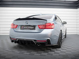 Rear Valance compatible with BMW 4 Coupe / Gran Coupe / Cabrio M-Pack F32 / F36 / F33 (Version with single exhausts on both sides)