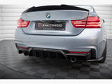 Rear Valance compatible with BMW 4 Coupe / Gran Coupe / Cabrio M-Pack F32 / F36 / F33 (Version with single exhausts on both sides)