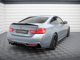 Rear Side Splitters V.4 compatible with BMW 4 Coupe / Gran Coupe M Sport F32 / F36