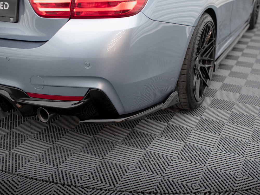 Rear Side Splitters V.5 compatible with BMW 4 Coupe / Gran Coupe M Sport F32 / F36