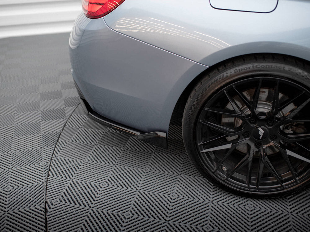 Rear Side Splitters V.5 compatible with BMW 4 Coupe / Gran Coupe M Sport F32 / F36