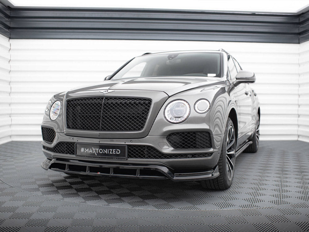 Front Splitter compatible with Bentley Bentayga Mk1