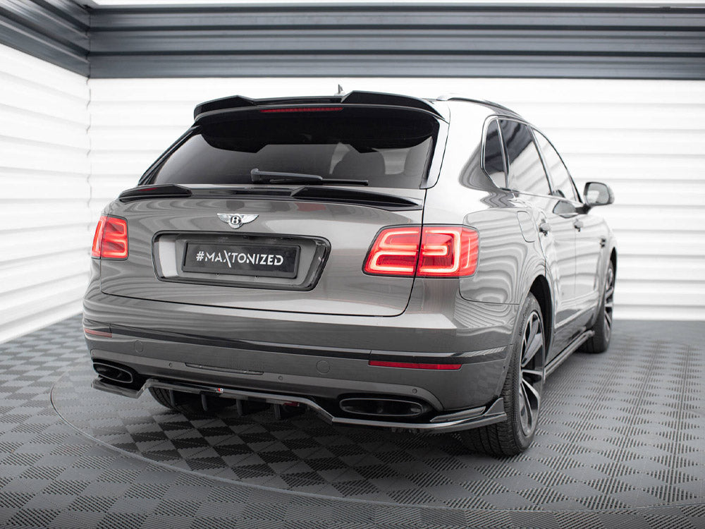 Rear Splitter (Vertical Bars) compatible with Bentley Bentayga Mk1