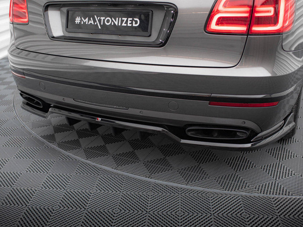 Rear Splitter (Vertical Bars) compatible with Bentley Bentayga Mk1
