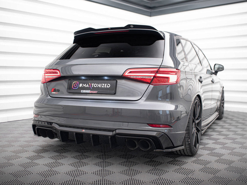 Rear Valance compatible with Audi S3 Sportback 8V Facelift