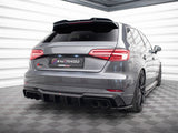 Rear Valance compatible with Audi S3 Sportback 8V Facelift