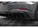 Rear Side Splitters V.2 compatible with Audi S3 / A3 S Line Sportback 8V Facelift