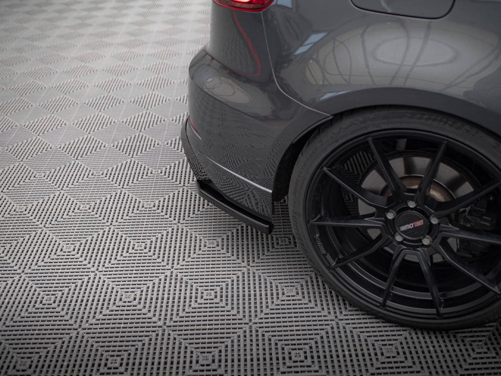 Rear Side Splitters V.2 compatible with Audi S3 / A3 S Line Sportback 8V Facelift