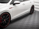 Side Skirts Diffusers V.4 compatible with Volkswagen Golf GTI / GTE / GTI Clubsport / GTD/ R-Line Mk8