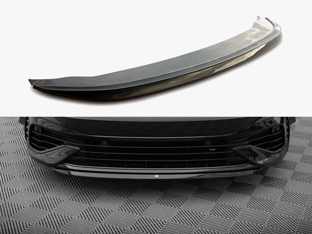 Front Splitter V.7 compatible with Volkswagen Golf R Mk8