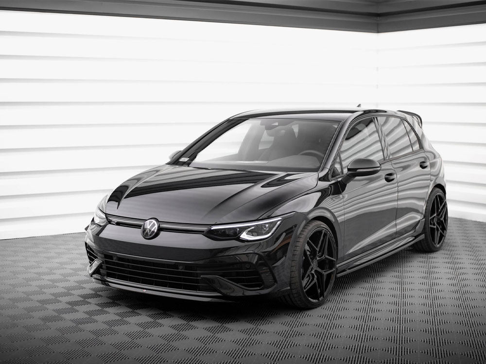 Front Splitter V.7 compatible with Volkswagen Golf R Mk8