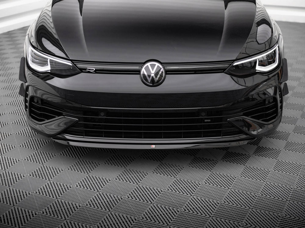 Front Splitter V.7 compatible with Volkswagen Golf R Mk8