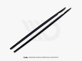 Side Skirts Diffusers V.3 compatible with Volkswagen Golf R Mk8