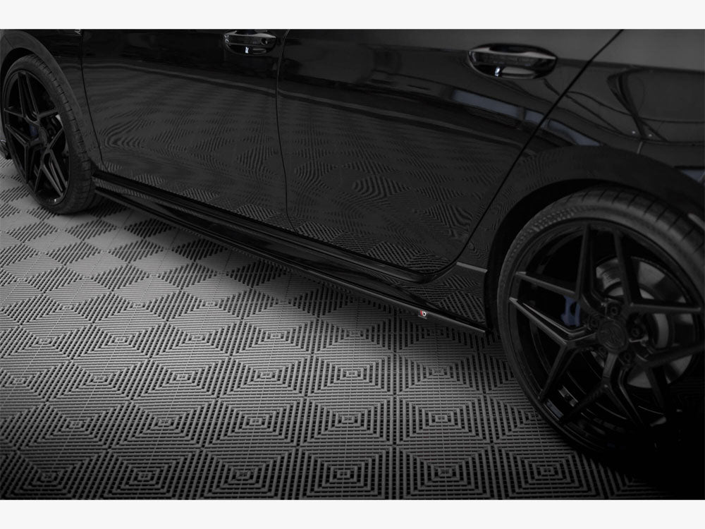 Side Skirts Diffusers V.3 compatible with Volkswagen Golf R Mk8