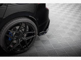 Rear Side Splitters V.5 + Flaps compatible with Volkswagen Golf R Hatchback Mk8