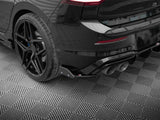 Rear Side Splitters V.6 + Flaps compatible with Volkswagen Golf R Hatchback Mk8