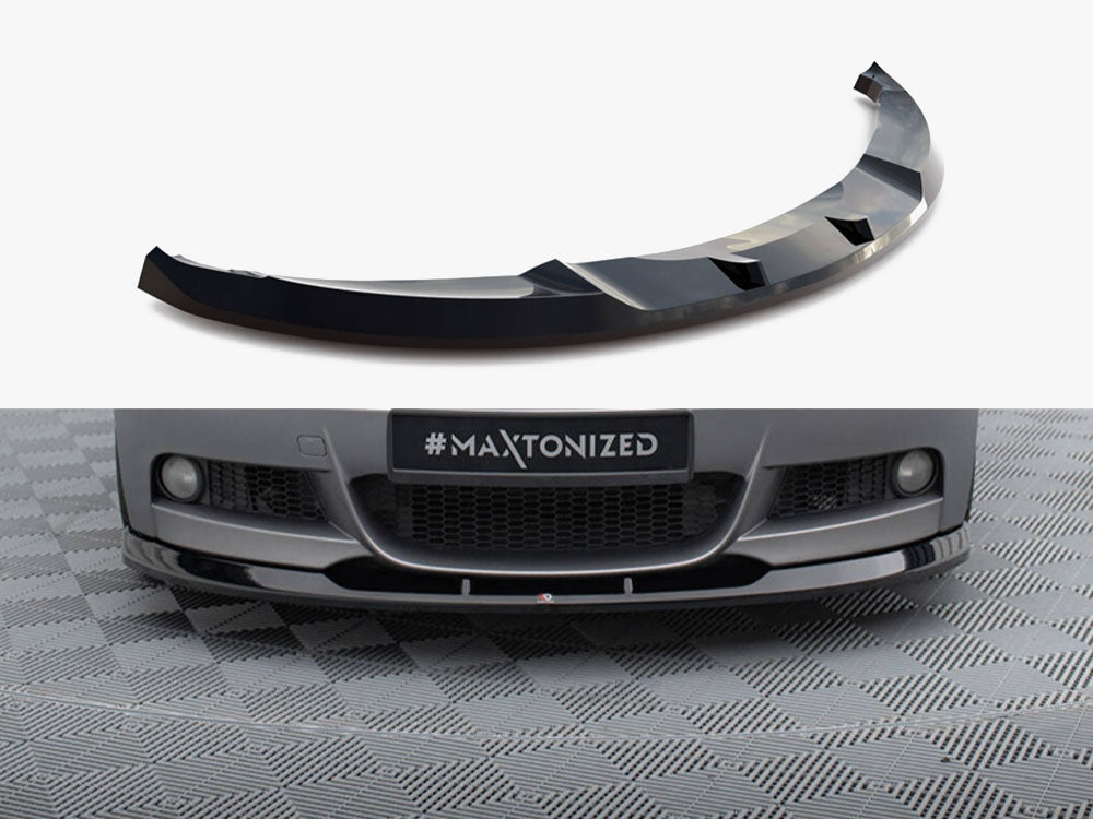 Front Splitter V.2 compatible with BMW 1 M-Pack E82