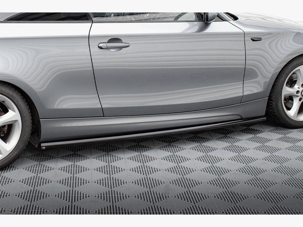 Side Skirts Diffusers compatible with BMW 1 M-Pack E82