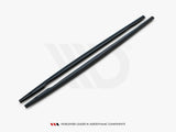 Side Skirts Diffusers compatible with BMW 1 M-Pack E82