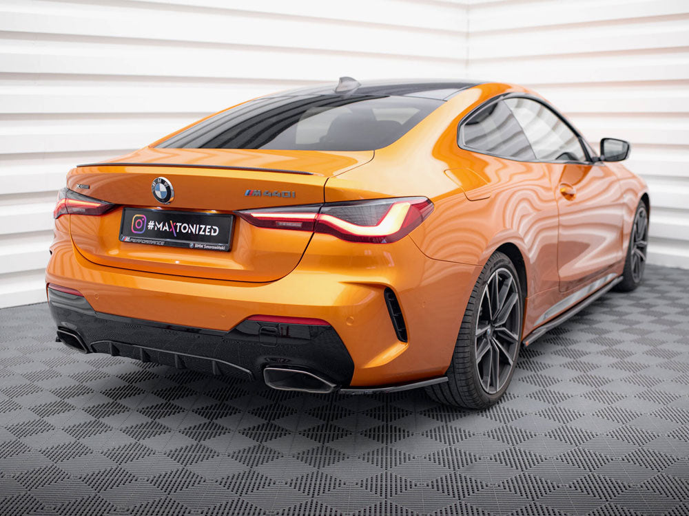 Rear Side Splitters V.1 compatible with BMW 4 M440i G22 / G23 / G22 Facelift / G23 Facelift
