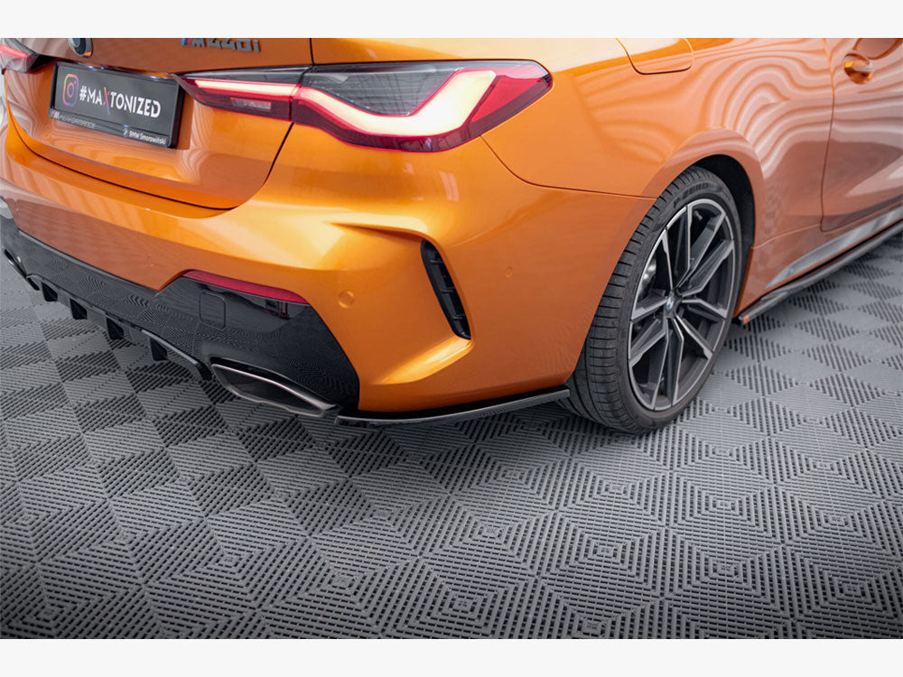 Rear Side Splitters V.1 compatible with BMW 4 M440i G22 / G23 / G22 Facelift / G23 Facelift