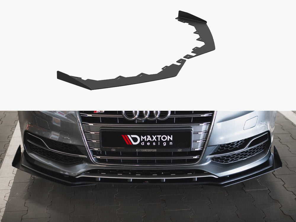 Front Flaps compatible with Audi S3 / A3 S Line Sedan 8V