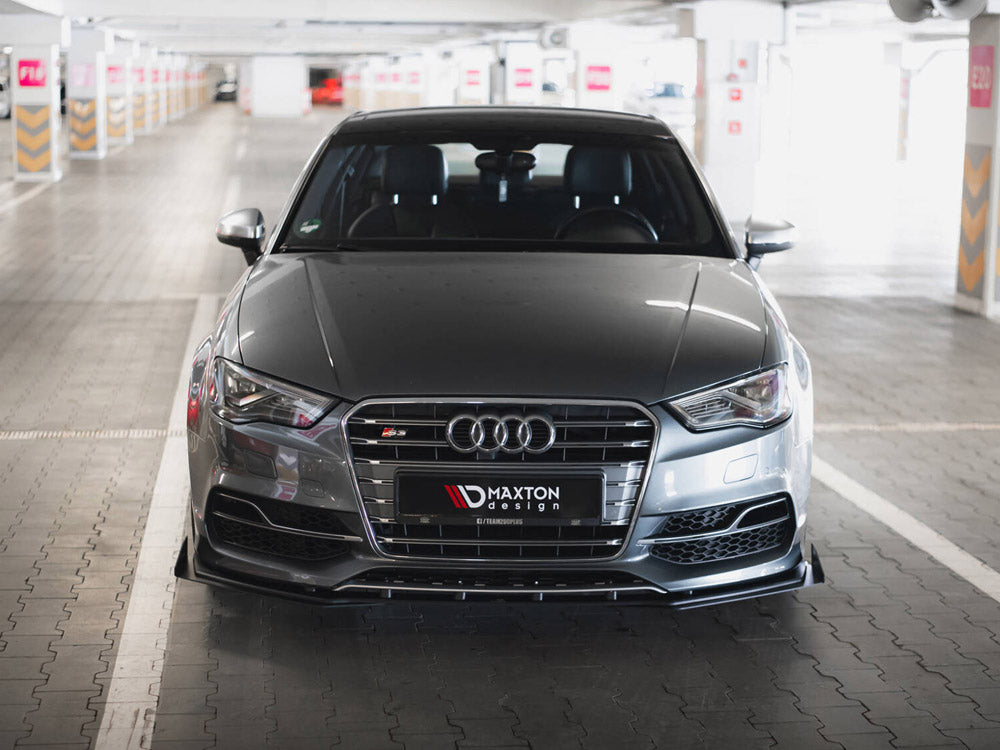 Front Flaps compatible with Audi S3 / A3 S Line Sedan 8V