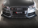 Front Flaps compatible with Audi S3 / A3 S Line Sedan 8V