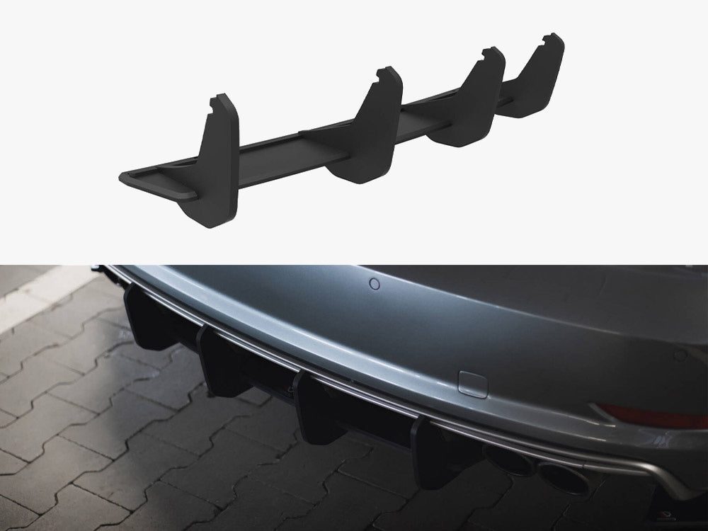 Street PRO Rear Diffuser compatible with Audi S3 Sedan 8V