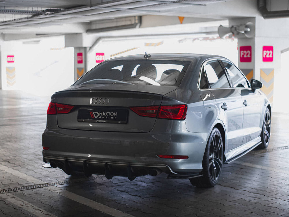 Street PRO Rear Diffuser compatible with Audi S3 Sedan 8V