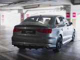 Street PRO Rear Diffuser compatible with Audi S3 Sedan 8V