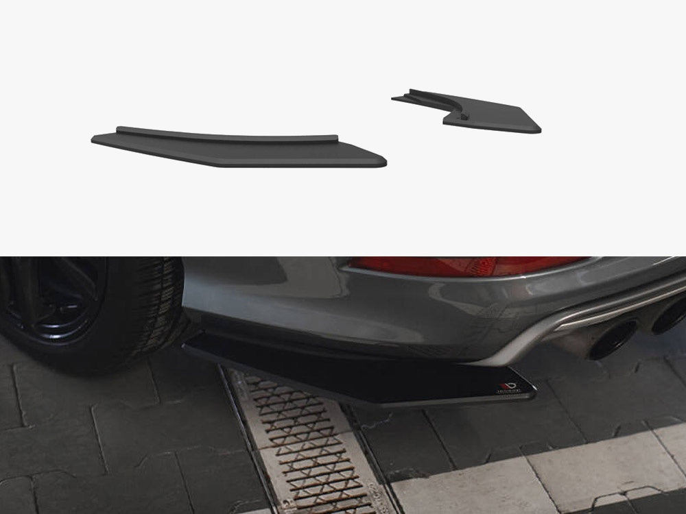 Street Pro Rear Side Splitters compatible with Audi S3 Sedan 8V